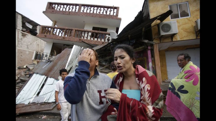 Terremoto Ecuador